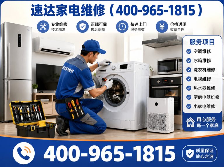 衢州家电维修展示图